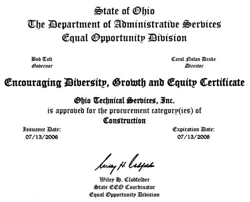 EDGE Certificate